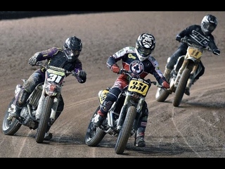 My first Flat Track race ! Dan Bewley