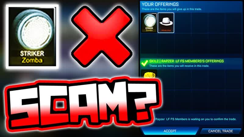 EXPERIMENT: Who Will Scam My Striker White Zombas ( Rocket League
