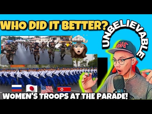 Женские войска на параде. Кто лучше WOMEN S TROOPS AT THE PARADE. WHO IS BETTER
