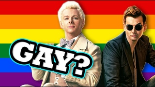 Are They Gay - Aziraphale and Crowley