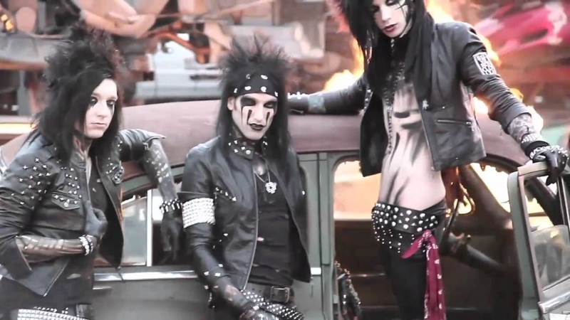 Behind the scenes: Black Veil Brides AP cover