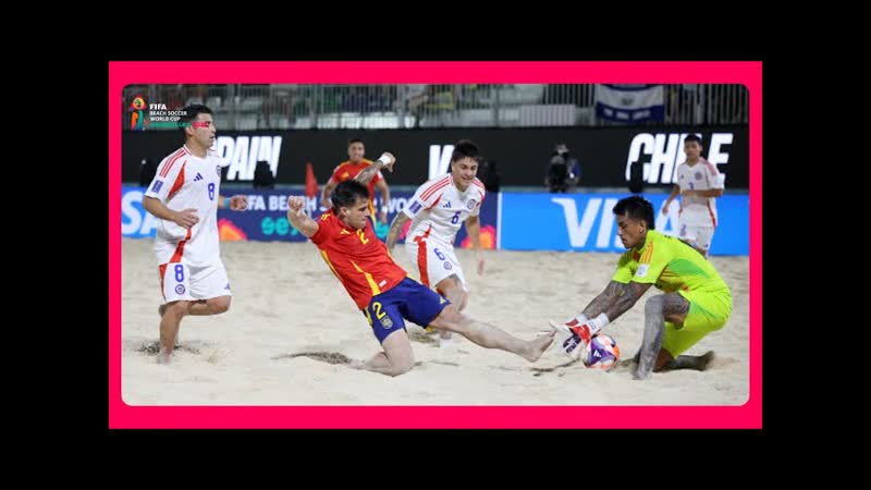 Spain v Chile, Group C, FIFA Beach Soccer World Cup Seychelles 2025 , Match