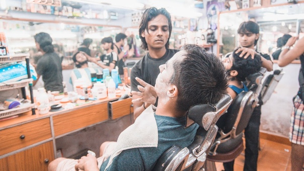 The Indian Barber Shave and Facial ( Goa,