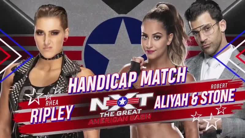 Rhea Ripley VS Aliyah And Robert