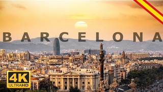 BARCELONA , SPAIN  Amazing Drone 4K |  Espaa Catalunya Ultra HD