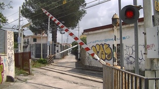 Spoorwegovergang Cercola (I) // Railroad crossing // Passaggio a livello