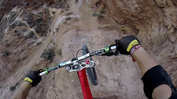 Kelly Mc Garrys 72ft Canyon Gap POV Red Bull Rampage