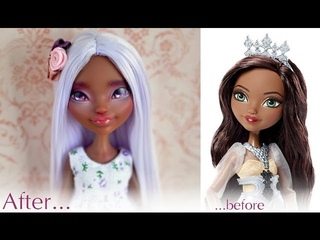Repainting Justine Dancer | OOAK Ever After High doll